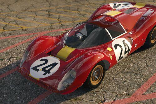 1967 Ferrari 330 P4 [Add-On | LODs | Template | RHD]